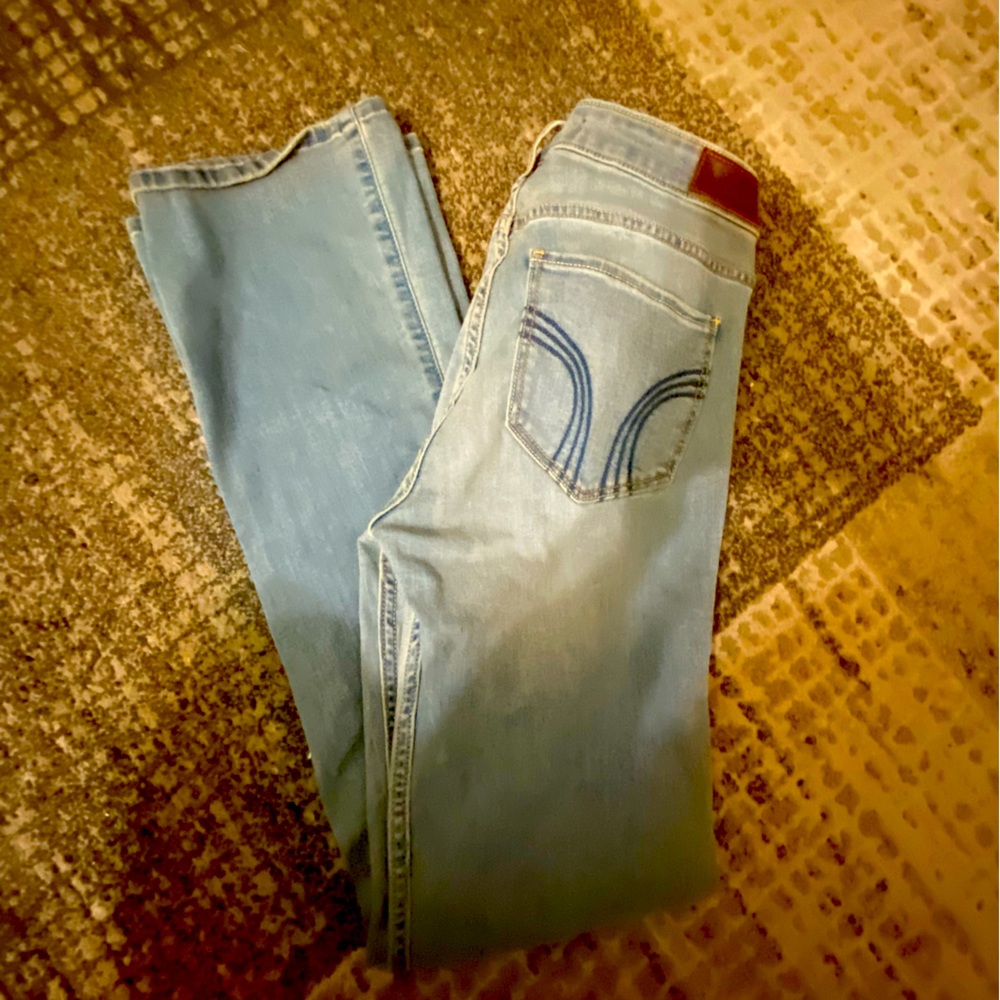 Hollister Light Blue Boot Cut Jeans
